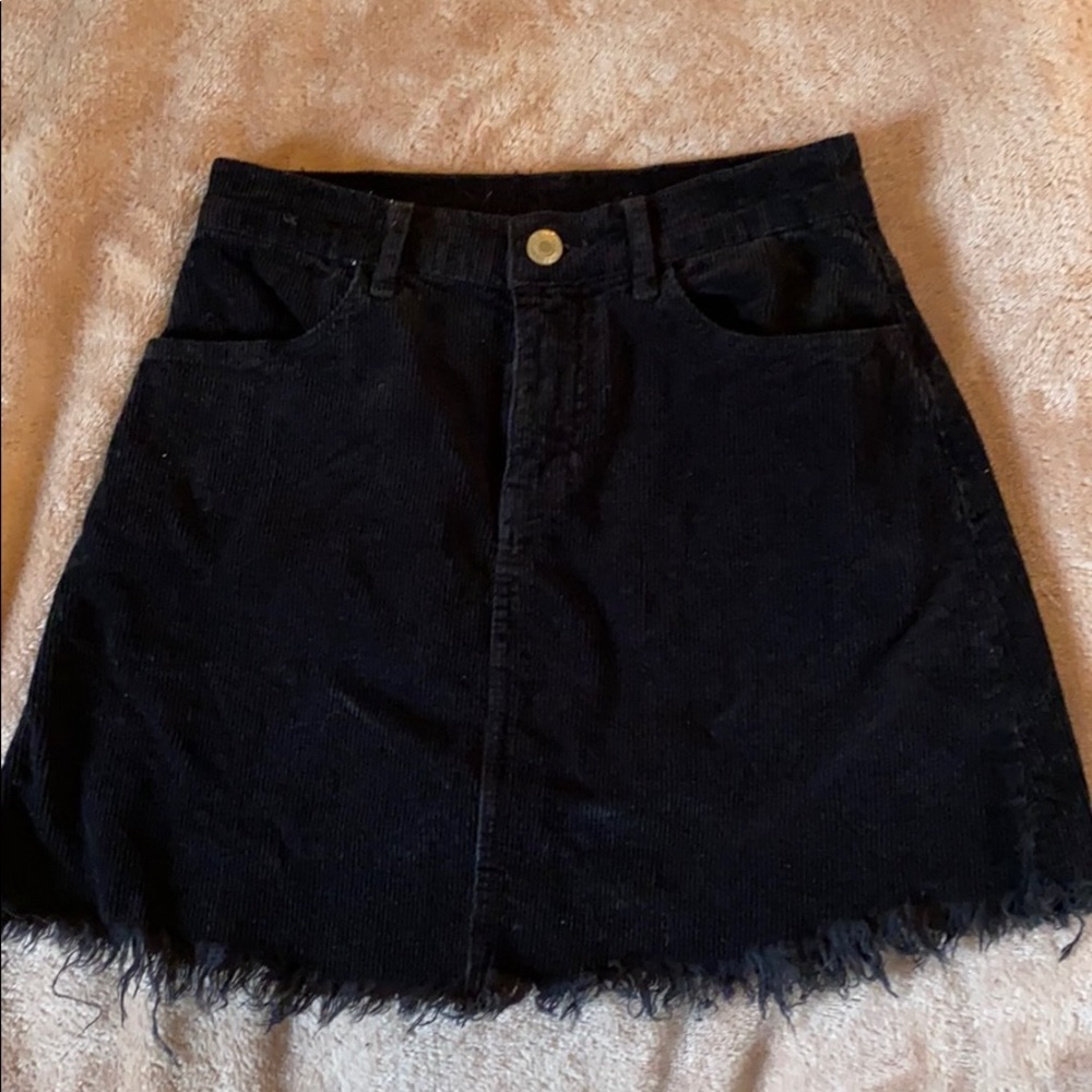 Brandy Melville Corduroy Mini Skirt